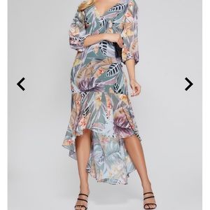 Marciano Summer High Low Dress @GabyNMiami IG